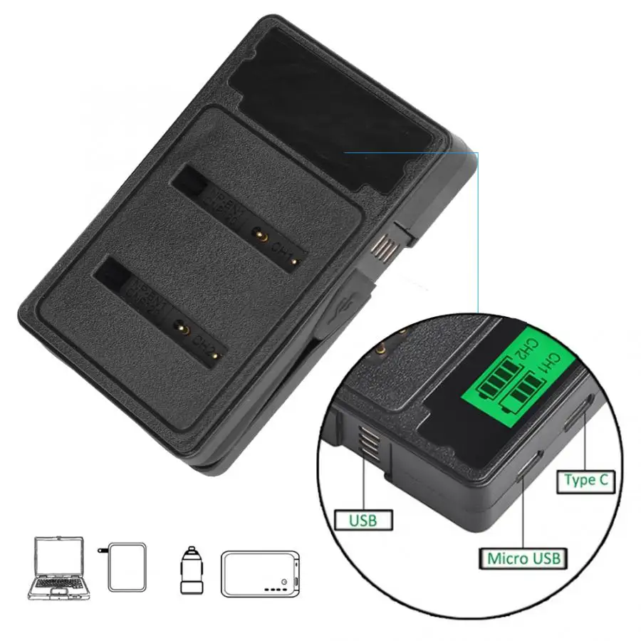 NP-BN1 LCD Display Screen Double Charging Stand Camera Battery Charger for Sony TX9 WX100 TX5 WX5C W620 W630 W670 TX100 L10 |