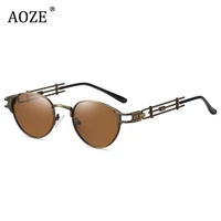 2021 vintage classic gothic steampunk style polarized sunglasses mechanical metal brand design sun glasses oculos de sol uv400