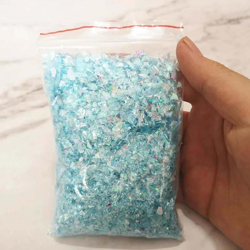 Light Blue 20g 20 г конфетная бумага 17 цветов слизистая оболочка бумажный наполнитель глиняная игрушка DIY клейкие аксессуары украшения желе грязи рук Жевательная глина для детей - Цвет: Light Blue 20g