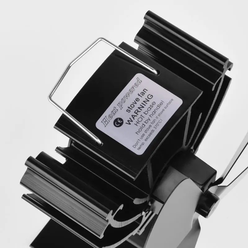 

4 Blades Heat Powered Stove Fireplace Fan Silent Fuel Saving Ecofan for Wood Log