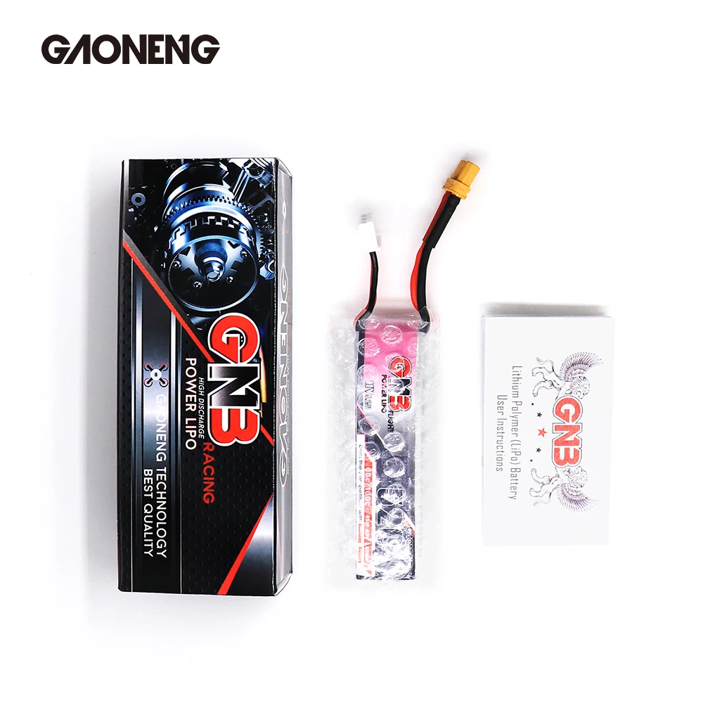 4 шт. Gaoneng GNB 520 мАч 4S 15 2 в 80C/160C HV Lipo аккумулятор с XT30 для Beta85X Whoop Micro FPV Racing Cine BetaFPV