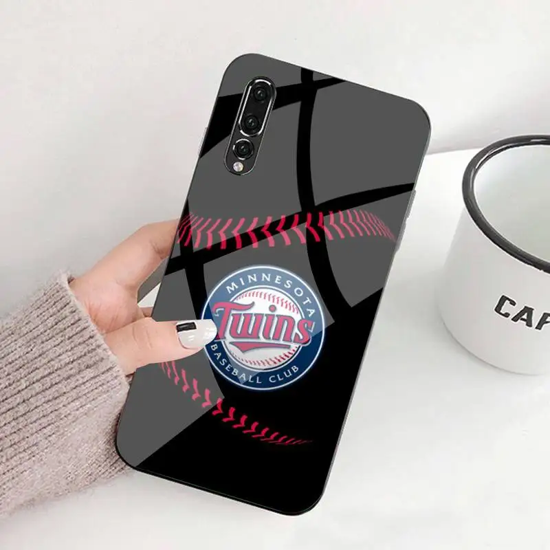 

0 Minnesota Twins Phone Case Tempered Glass For Huawei P9 10 Plus 20 Pro Mate9 10 20 20pro Honor7A 8X 9 10 Nova3i 5
