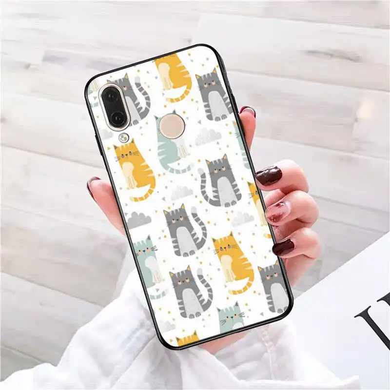 Babaite Cute cat Customer High Quality Phone Case Phone Case For Redmi note 8 8Pro 8T 6pro Redmi 8 7A 6A Xiaomi mi 8 9