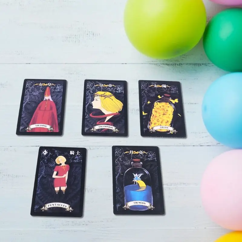 

Classic Tarots Student Magic Poker Cards Board Divination Tarots Game A0KA