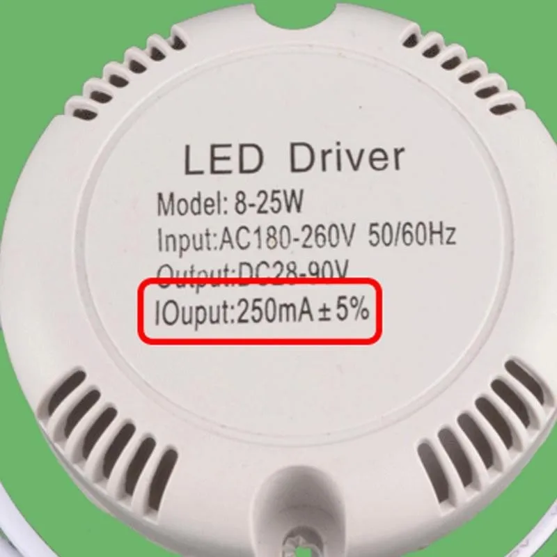 Преобразователь света для потолочных ламп LED Driver AC165-265V To DC 24-80V 60V-130V Powers Supply Lighting Transformer на 8W 12W 18W 24W 36W.