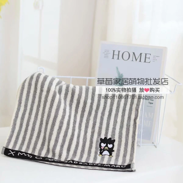 75x35 см мультфильм «Hello Kitty» моя мелодия Cinnamoroll pomparin маленькие Две звезды BadBadtz-maru Хлопковое полотенце для ванной Протирать