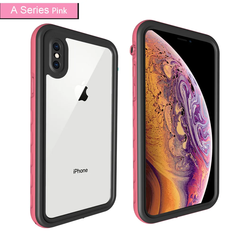 SHELLBOX IP68 Водонепроницаемый чехол для iPhone X XR XS MAX 8 7 Чехол пакет сумка Чехлы для телефона Coque водонепроницаемый чехол для телефона