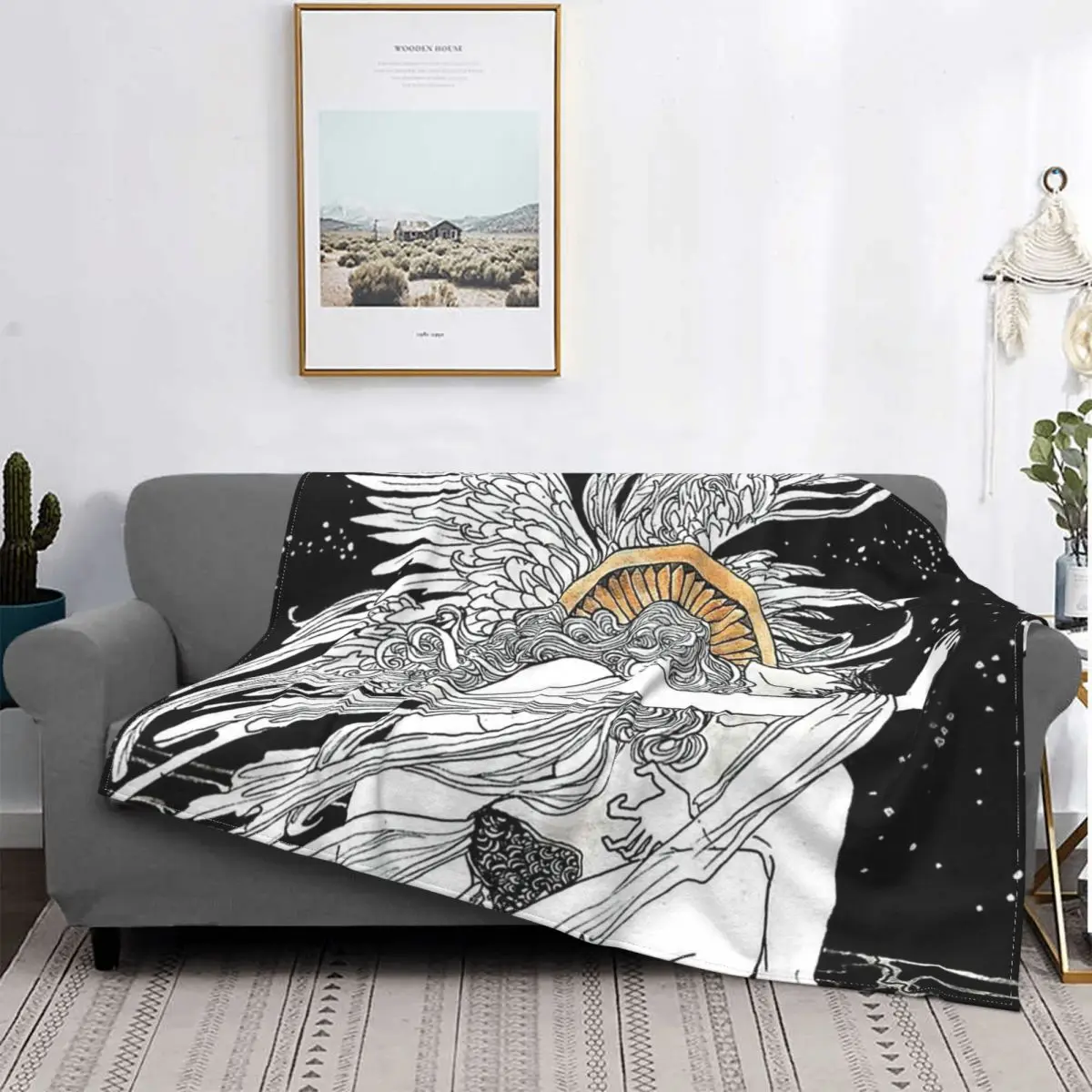 

Привлекательный ковер дьявола, текстиль для гостиной, Горячее одеяло для кровати, покрывала, Роскошное Одеяло, фланелевое одеяло