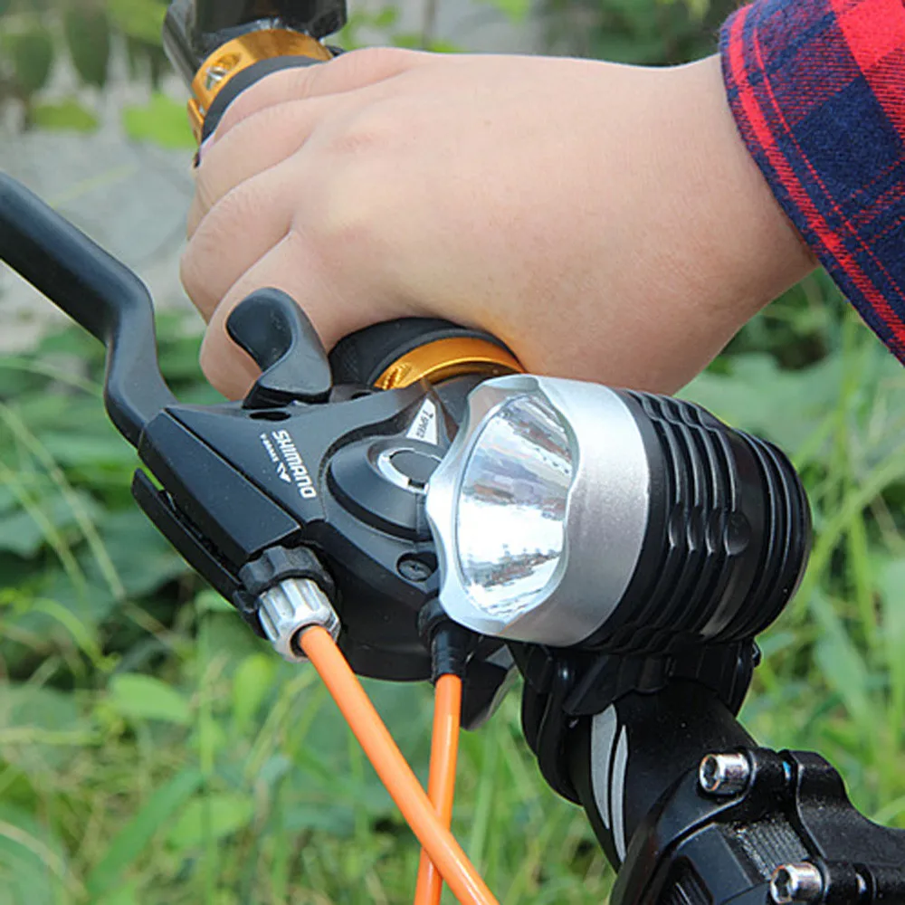 

4 Colors 3000 Lumen XML Q5 Interface LED Bicycle light Bike Light Headlamp Headlight 3Mode Bicycle Lights lamp outdoor Cycling