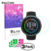 Tempered Glass Screen Protector for Polar Vantage V2 Smartwatch 9H 2.5D Clear Anti-Scratch Screen Protective Glass Film,3 Pack
