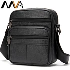 Сумка MVA через плечо для мужчин, винтажная сумка-мессенджер, мужская кожаная повседневная сумка через плечо, Мужская маленькая сумка с выгравированным клапаном, большая качественная 0500
