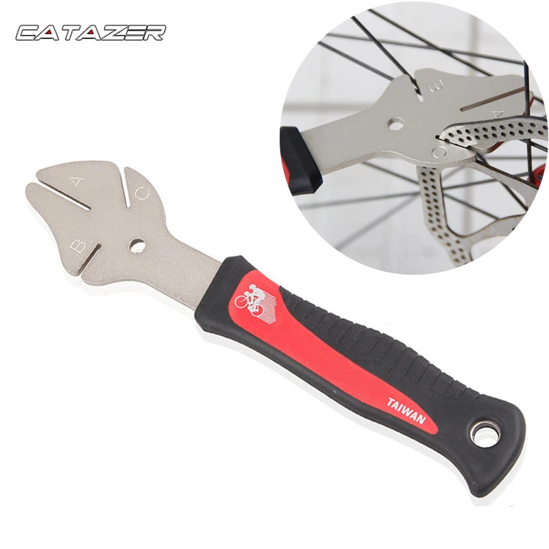 

MTB Bike Disc Rotor Flattening Tool Disc Brake Bicycle Brake Disc Adjuster Bike Disk Tray Correction Tool CycleBike Repair Tools
