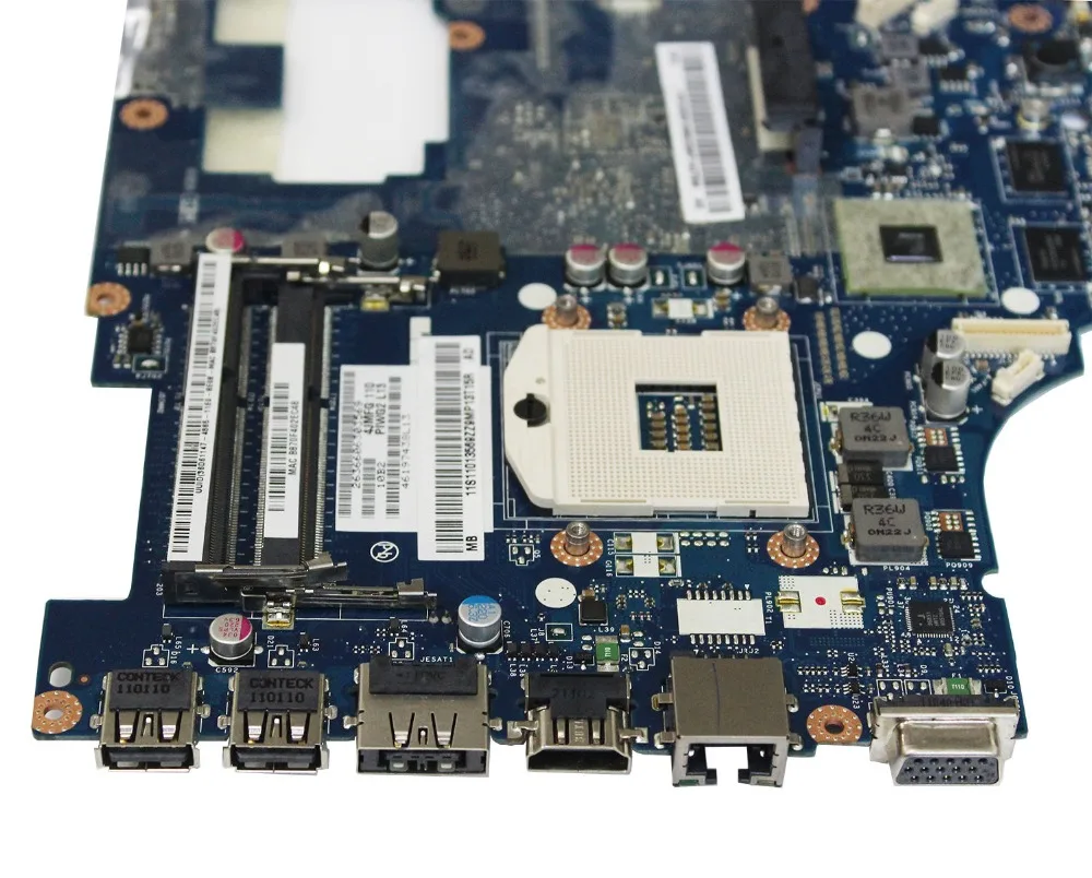 KEFU PIWG2 LA-6753P материнская плата для ноутбука Lenovo G570 тест оригинальная HM65 DDR3 |