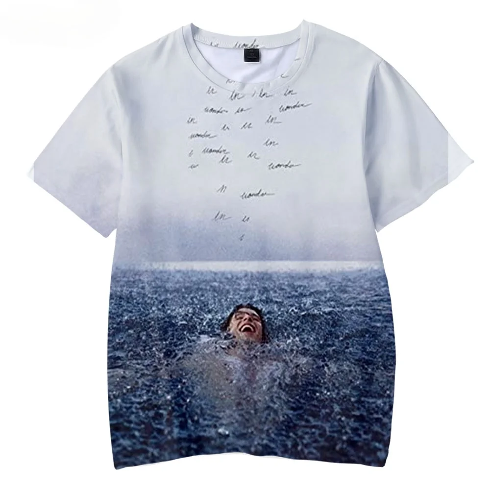 

Футболка Мужская/Женская с 3D-принтом, коротким рукавом и круглым вырезом