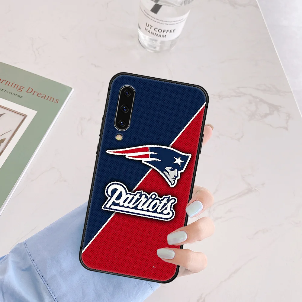 

England Patriots New Football Phone Case Cover For Samsung Galaxy A7 8 10 20 20e 21 30 30S 31 41 50 50S 51 70 71 91 black Bumper