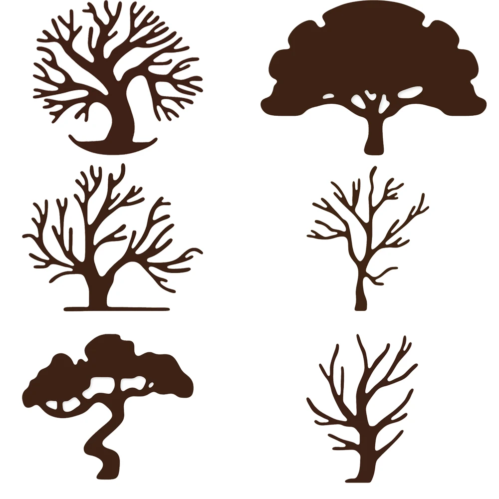 Estel ветка дерева Металлические Стальные режущие штампы трафареты для