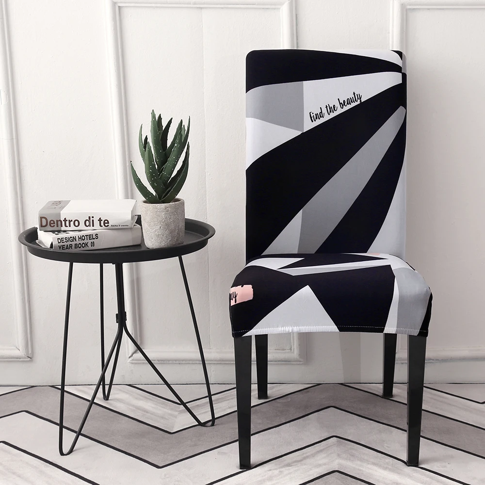 SearchI чехлы на кресла стрейч геометрический время четыре сезона универсальный