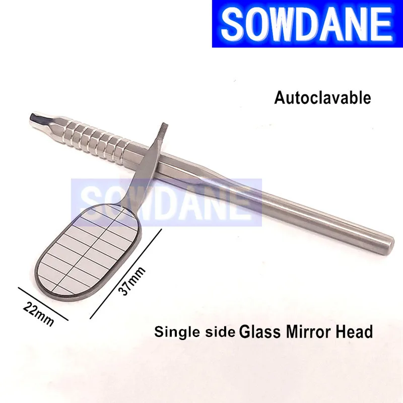

Dental Teeth Whitening Mouth Mirror Oral Examination Tool Teeth Cleaning Tool Oral Care Hygiene Stainless Steel Glass Mirror