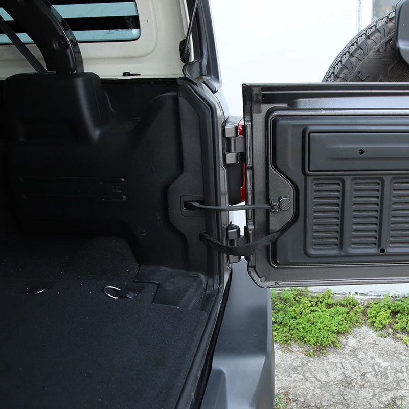 

JL Door Limiting Stopper Swing Door Check Limiter for 2018-2020 Jeep Wrangler JL Gladiator JT 2/4 Door ABS Carbon Fiber