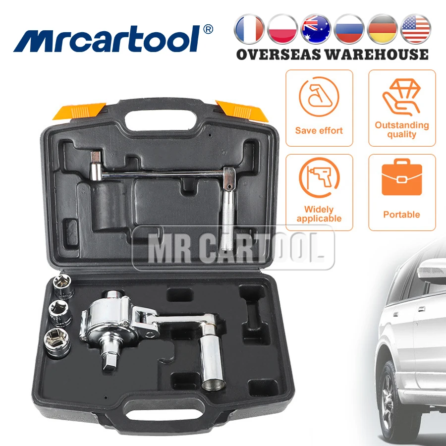 

Торсионный динамометрический ключ MR CARTOOL, 1/2 дюйма, мультипликаторный гайковерт 3200 нм, наборы для инструмент для демонтажа и ремонта шин