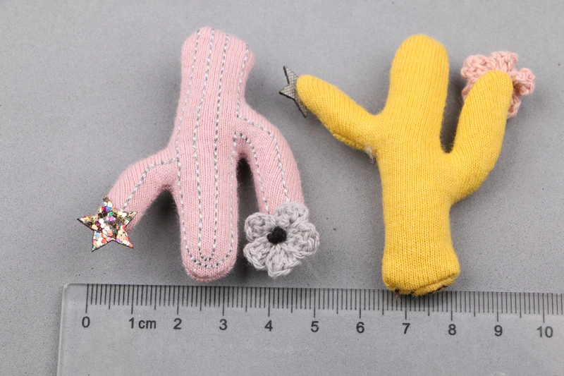 Мини-заказ 2 шт. ручная работа Тканое крючком растение кактус животных лебедь