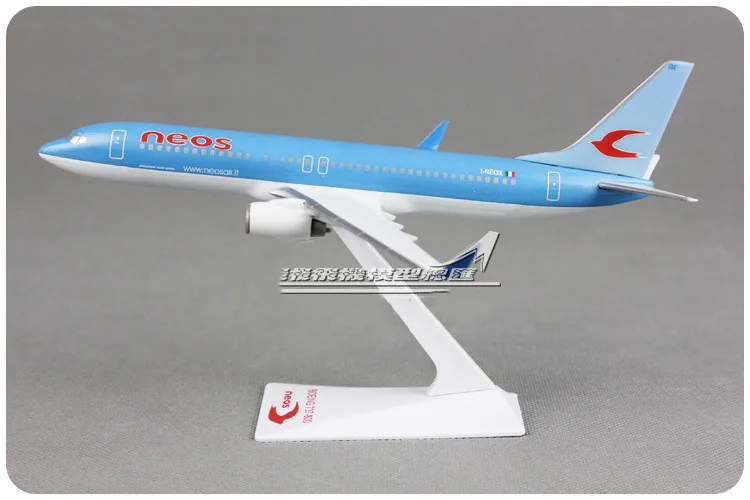 20 см 1:200 Пластик воздуха в итальянском стиле NEOS авиалинии Боинг 737 B737 800BBJ самолет
