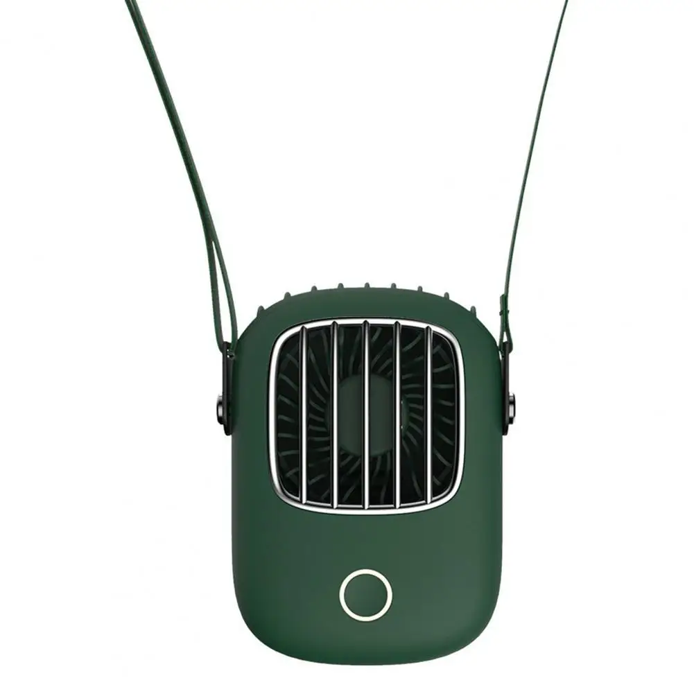 

50% Hot Sale Retro Portable Silent USB Charging Lazy Sports Fan Hanging Neck Small Fan for Travel Work