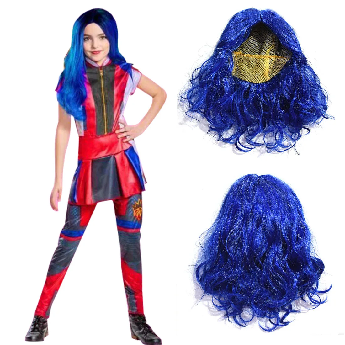 Новые костюмы для косплея девушек королева среднего мала/Эви Берта Малефисента