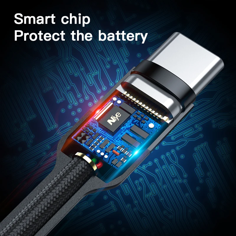 Кабель USB Type-C для быстрой зарядки телефонов Samsung LG Redmi Huawei Mi | Мобильные телефоны и