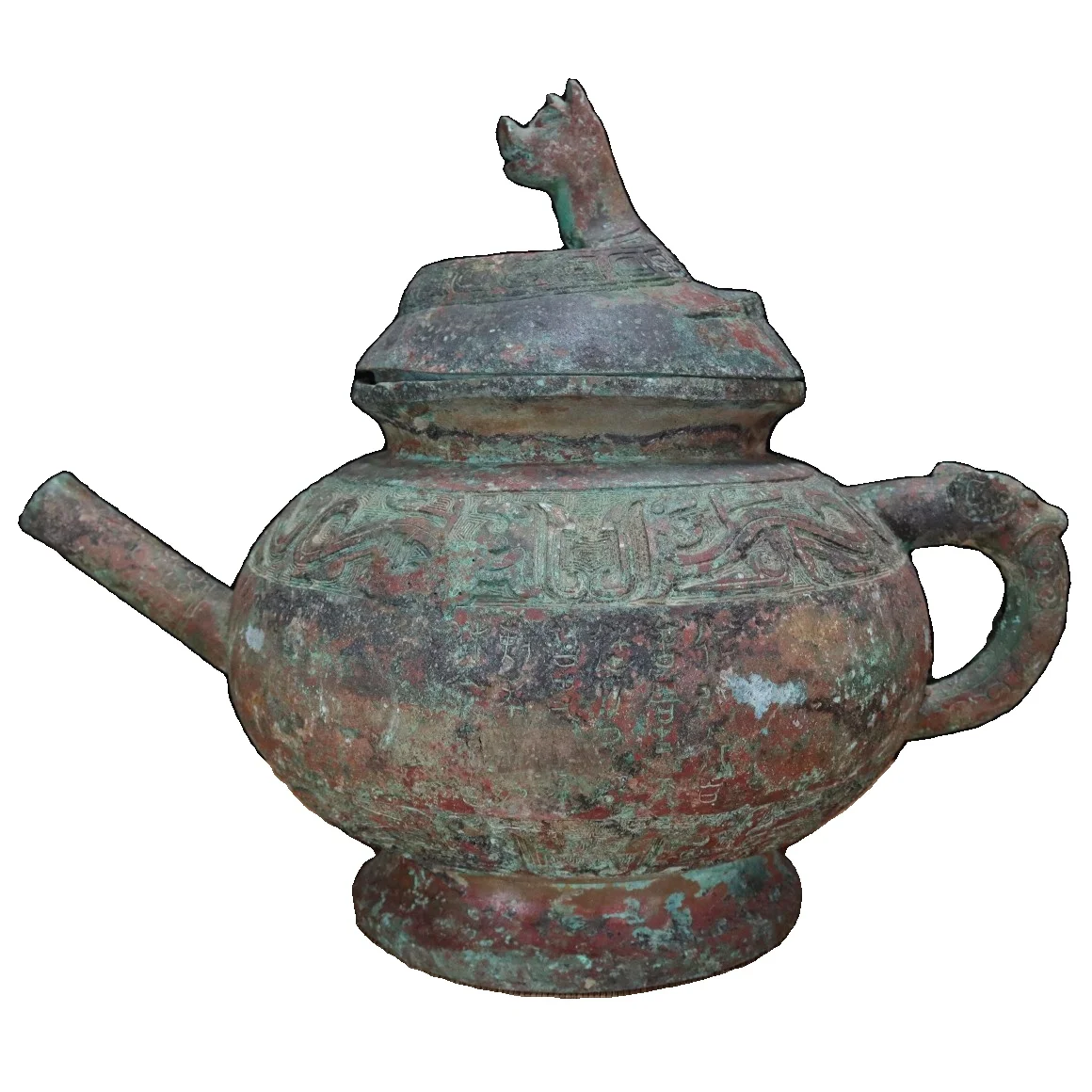 

LaoJunLu, бронзовый горшок Panlong He в западном стиле Чжоу, имитация античной бронзы, коллекция шедевров китайского солдатика