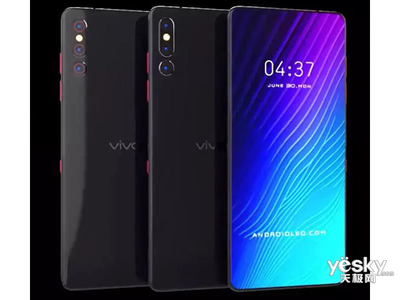Vivo Nex Смартфон Android 8,1 6,5" 8G ram 256G rom Snapdragon 845 ips 2316X1080 отпечатков пальцев телефон