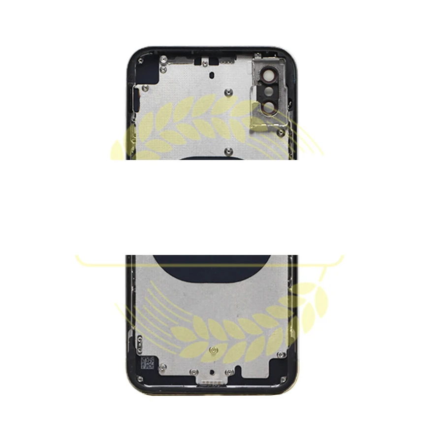 Для iphone x Новая задняя средняя рамка Шасси Полный Корпус в сборе крышка батареи для iphone x задний корпус