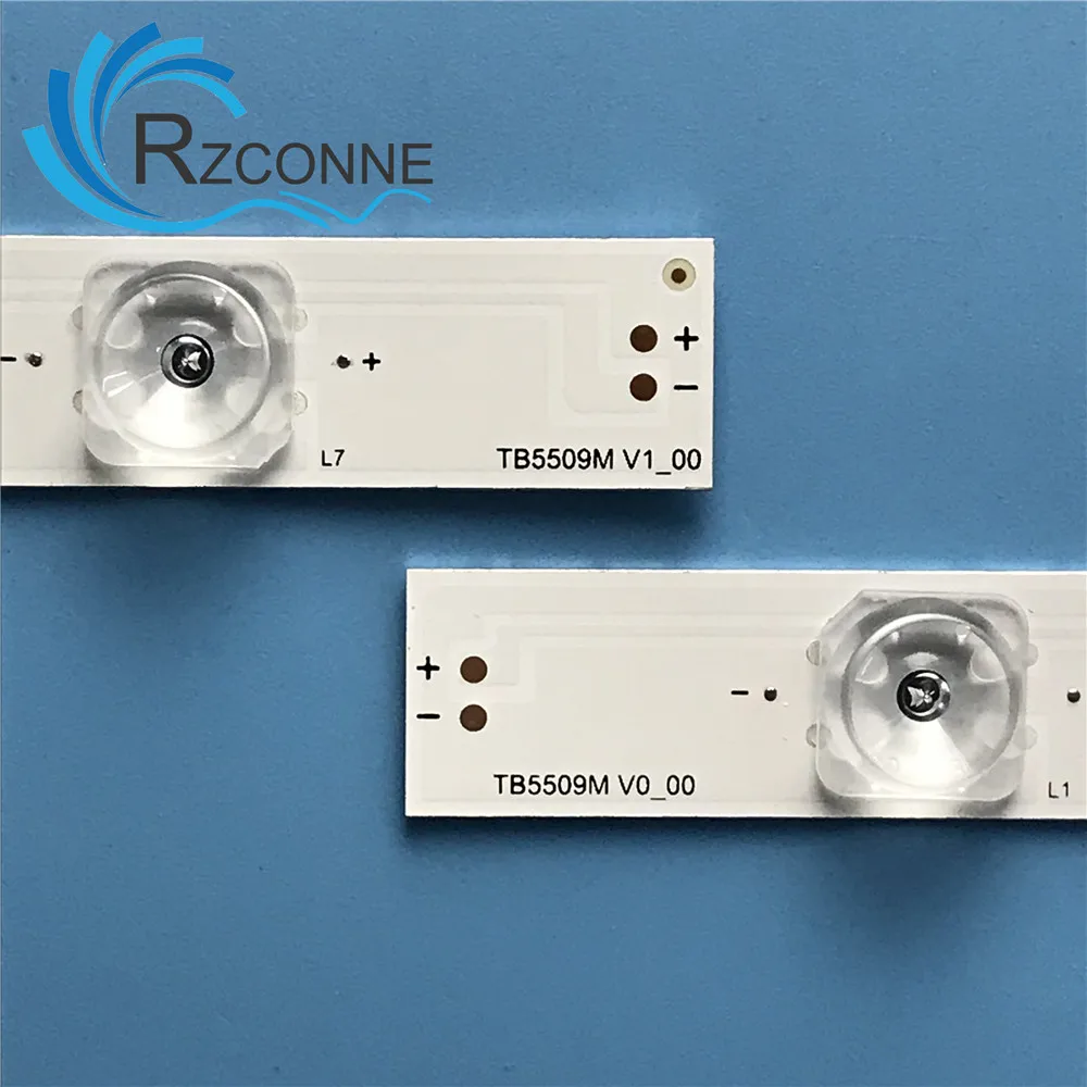 Светодиодный Подсветка полоса 7 лампы для tx 55dx600e 55dx603e 55dx653e TB5509M TX 55AX630B 55AX630E 55DX600B