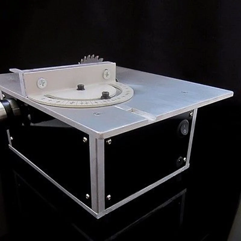 Портативная Настольная пила станок для резки электрическая мини настольный