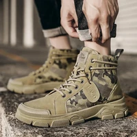 platform boots mens drsert windproof canvas shoes 2021 new arrival militicry boots man comfort moto cool sneakers