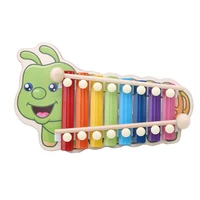 octave children musical toys rainbow wooden xylophone instruments children cute music instrument learning education puzzle toy