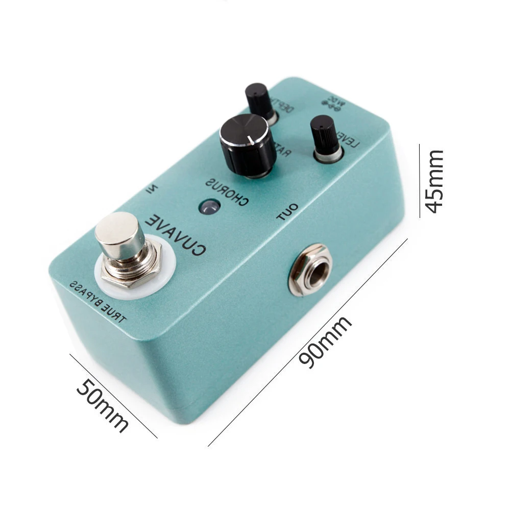 

Chorus Guitar Effect Pedal Guitar Part Accessories Musical True Bypass Metal Shell Pedal Enjoyable Instrument Supplies
