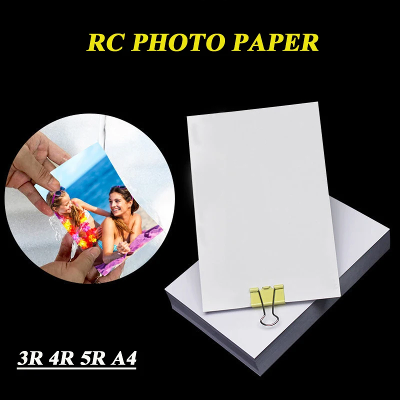 RC фотобумага 3R 4R 5R A4 водостойкая Высококачественная глянцевая матовая 260 г Свадебная фотостудия специальная фотобумага
