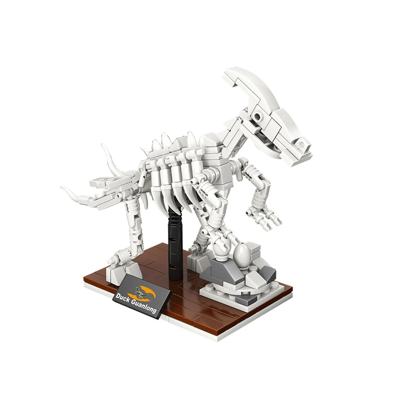 Набор блоков для сборки Окаменелости Динозавров Юрского периода миниатюрный