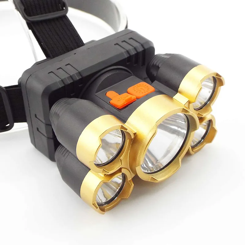 Налобный фонарь светодиодный 4 режима с зарядкой от USB | Освещение
