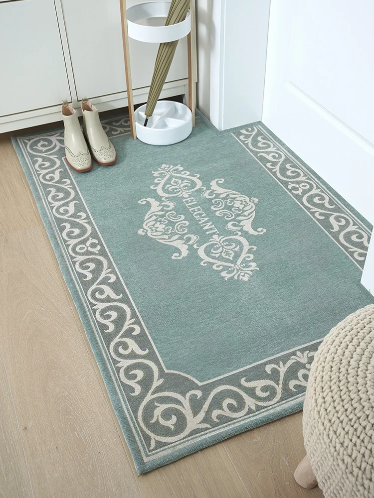 

Европейские коврики, ковер для спальни, гостиной, коридора, коврик для входа, ванной, ковер для двери, домашний длинный Коврик для прихожей кухонный коврик, подставка для ног