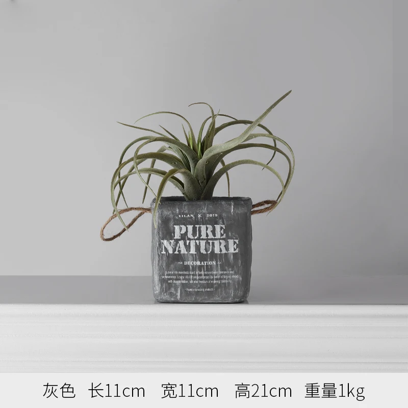 

Living Room Decoration Simulation Green Plants Creative Potted Office Desk Ornaments