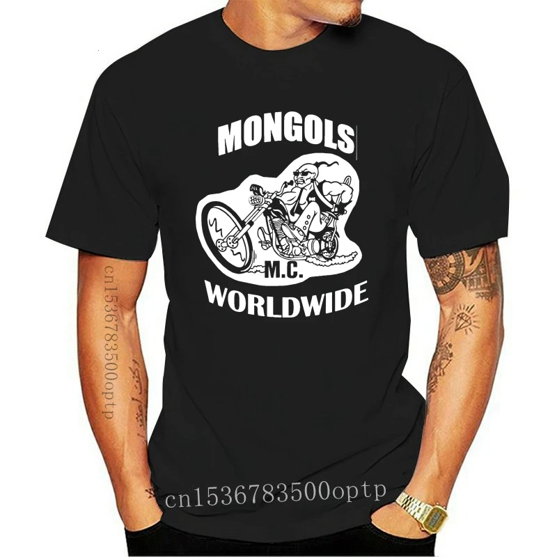 

New Men t shirt MONGOLS MC WORLDWIDE tshirts Women t-shirt