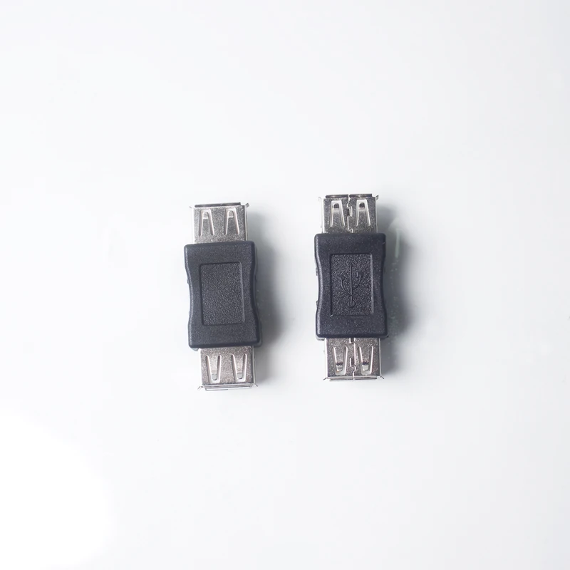 50 шт. оптовая продажа USB 2 0 Женский к женскому соединитель Адаптер F/F УДЛИНИТЕЛЬ