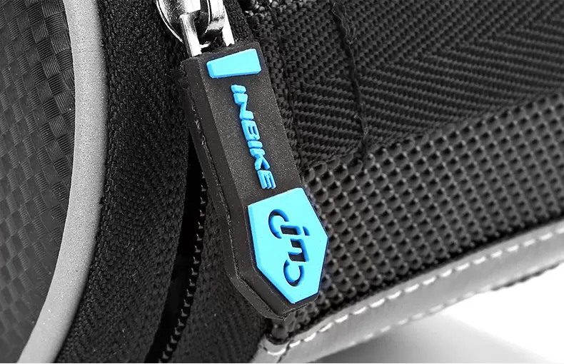 INBIKE 1L велосипедная сумка, водонепроницаемая седельная сумка, Противоударная большая велосипедная задняя седельная сумка, MTB Аксессуары для велосипеда, светоотражающая велосипедная сумка