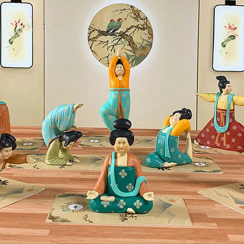 

Blind Box Datang Ladies Yoga Series Cute and Creative Hand-Made Home Furnishing Car Decoration The Best Birthday Gift for Girlfr