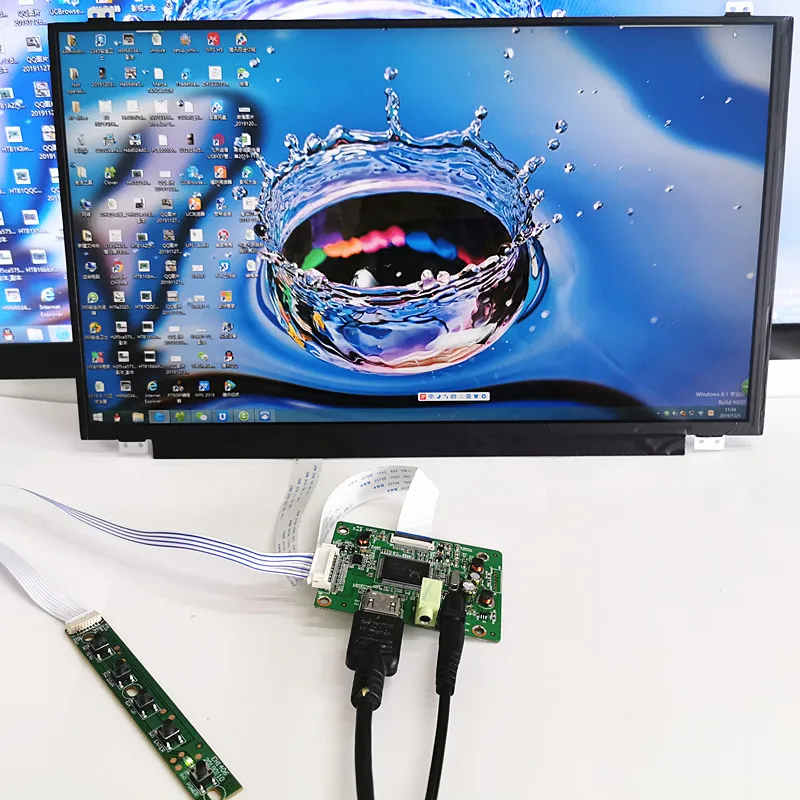 Автомобильный модуль Raspberry Pi3 IPS 10-точечный емкостный сенсорный ЖК-модуль 15 6 дюйма