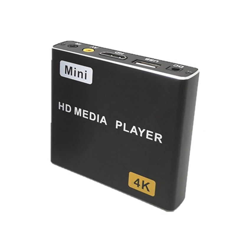Мини 4K Full HD 1080P медиаплеер с поддержкой SD/USB/HDMI/AV/Autoplay H.265/H.264(EU Plug) | Электроника