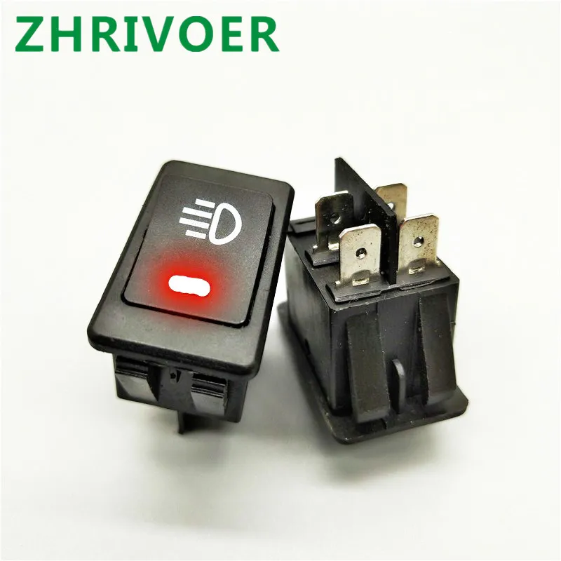 1 шт., автомобильный и мотоциклетный переключатель противотумансветильник, 12 В, 35 А