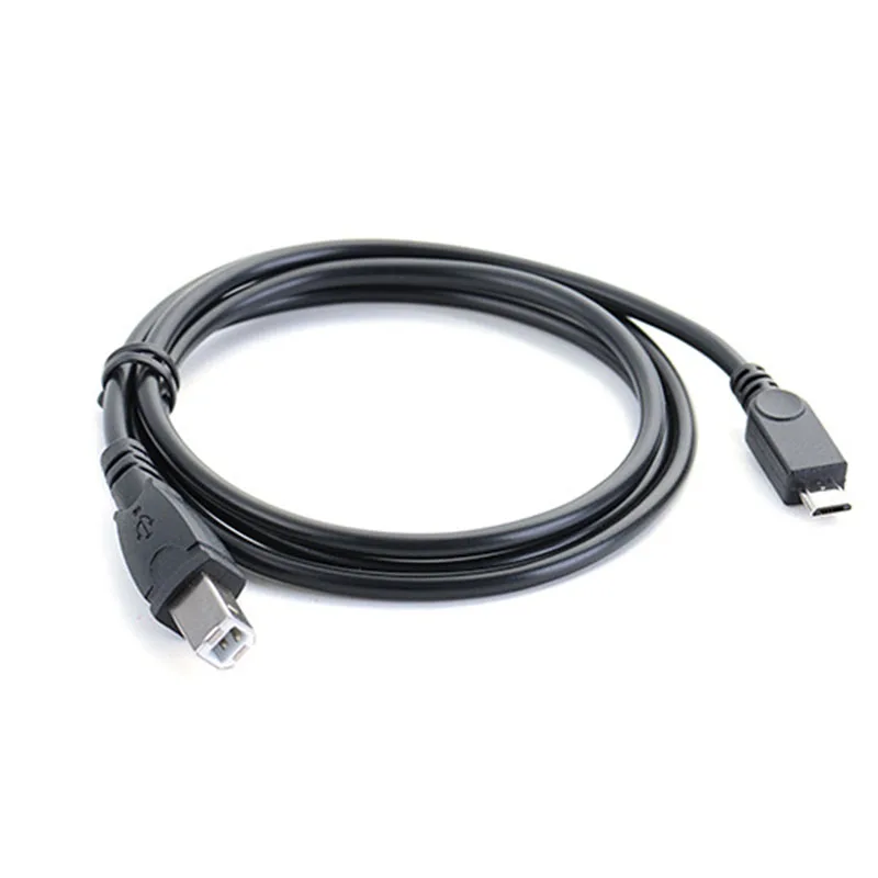 Кабель Micro USB со штекером на стандартный 2 0 Тип B для жесткого диска и сканера